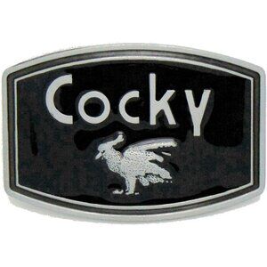 🆕Men's Black Cocky Belt Buckle Western Cowboy Native American (CKY-01-B)